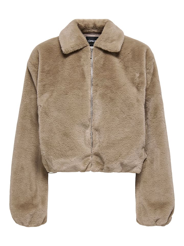 

ONLY Куртка из искусственного меха "ONLDANA" бежевого цвета