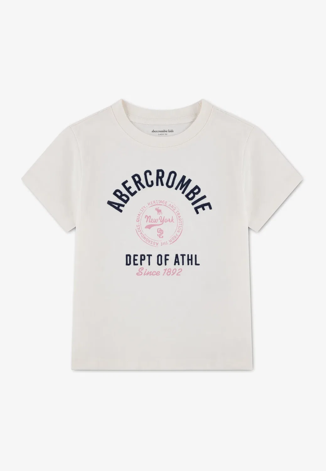 Классическая футболка с принтом Abercrombie & Fitch, Jet Stream