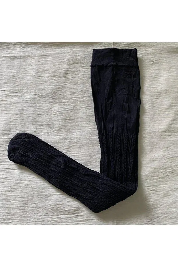 Детские колготки с узором для девочек Düven, Black