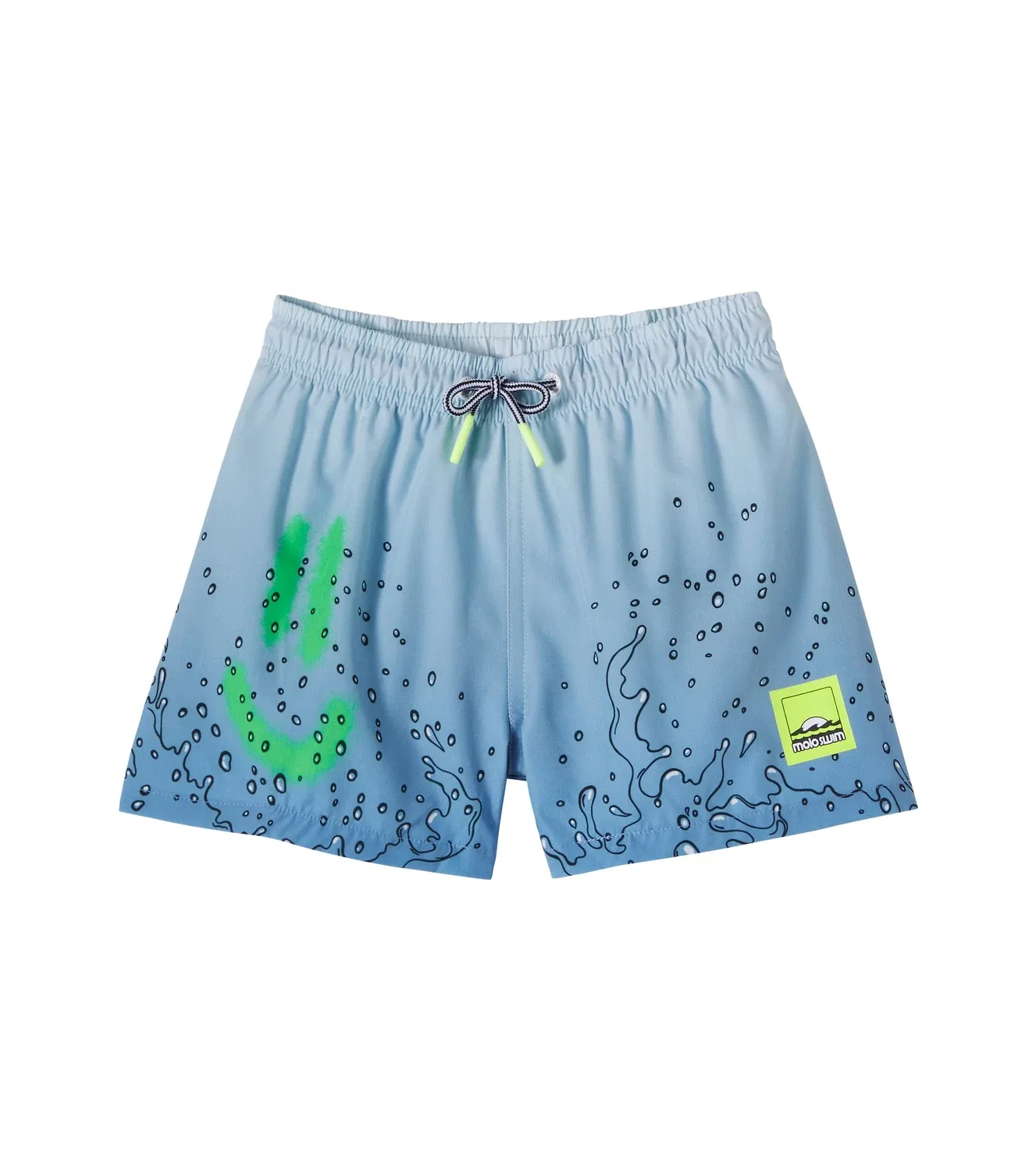 Плавки с принтом Happy Splash Molo, синий