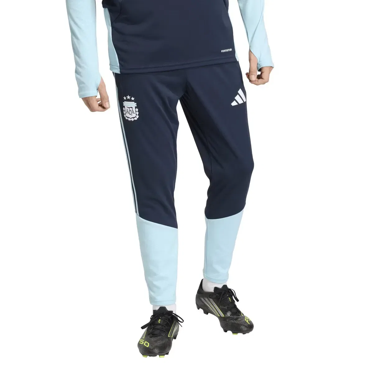 Мужские тренировочные штаны с принтом Argentina Mundial 2026 adidas, Azul Marino