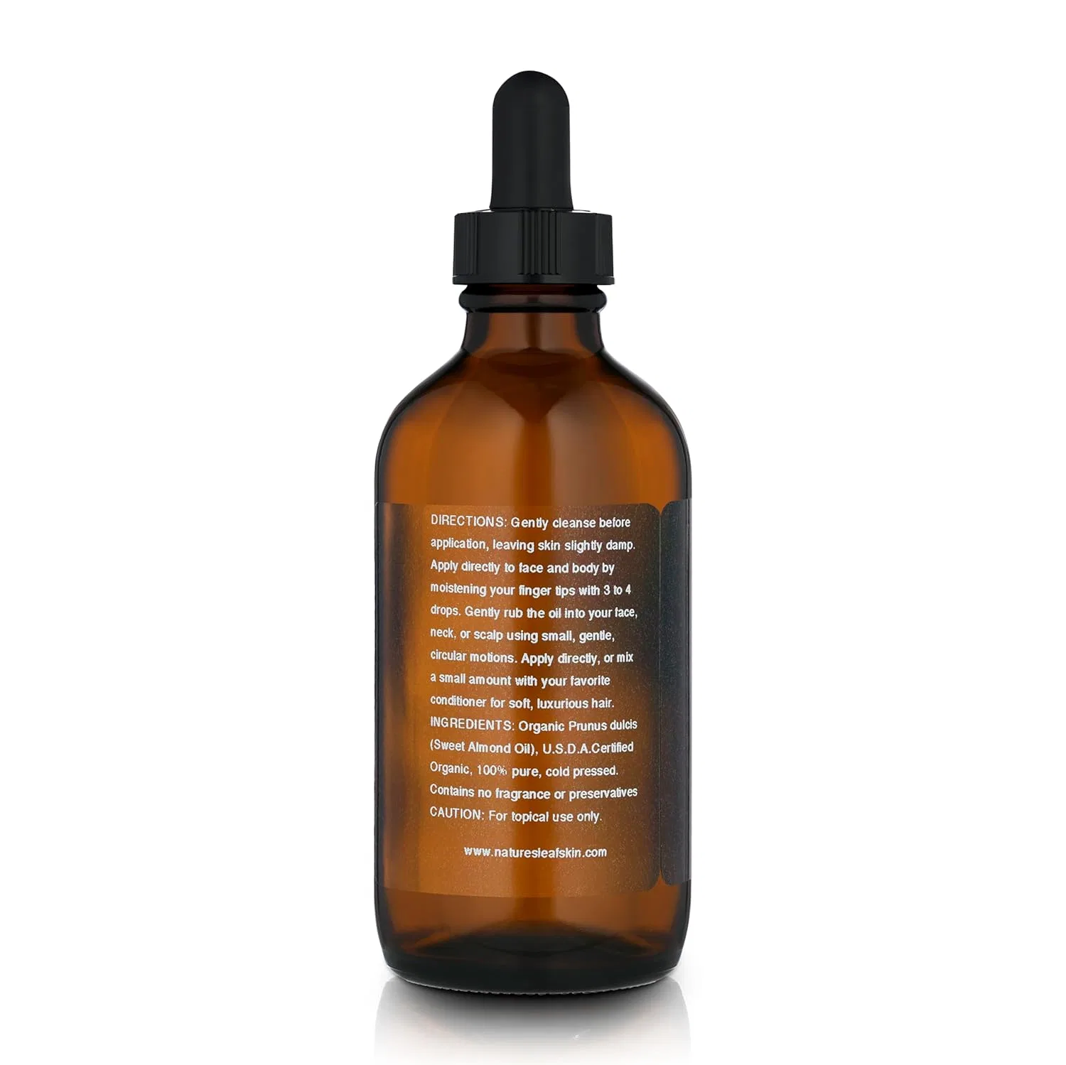 Масло Organic Sweet Almond Oil, OSAO, 118 мл — фото 3