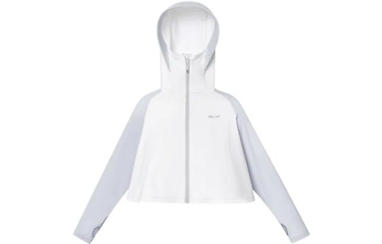 Детская солнцезащитная одежда из дышащей ткани PELLIOT, Gull Gray+Pearl White