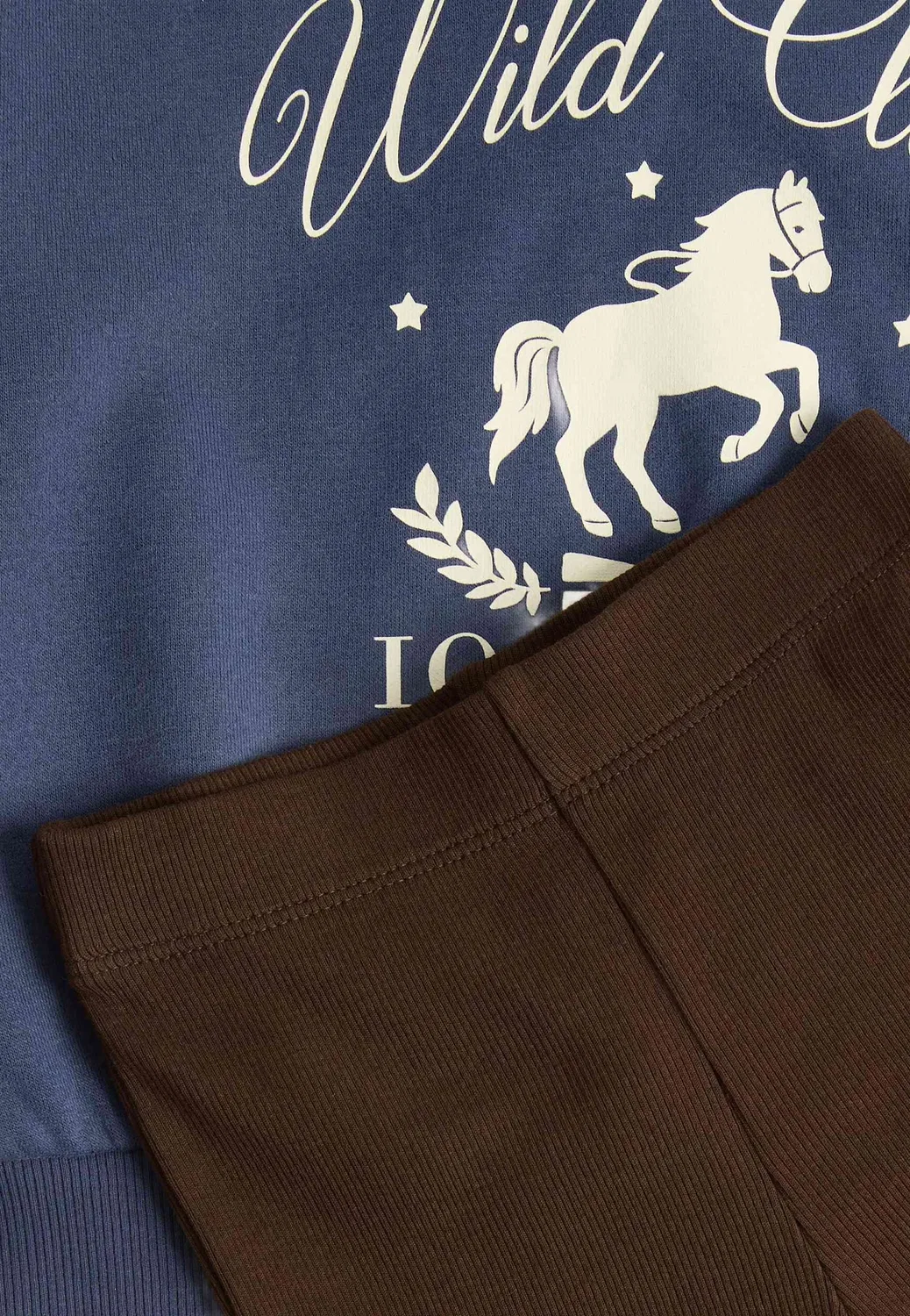 Комплект унисекс - толстовка Marks & Spencer, Navy — фото 3