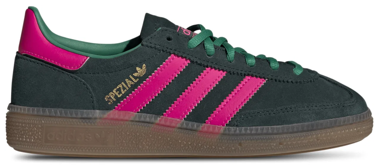 Кроссовки для мальчиков Handball Spezial Adidas, цвет Gum/Shock Pink/Aurora Ivy
