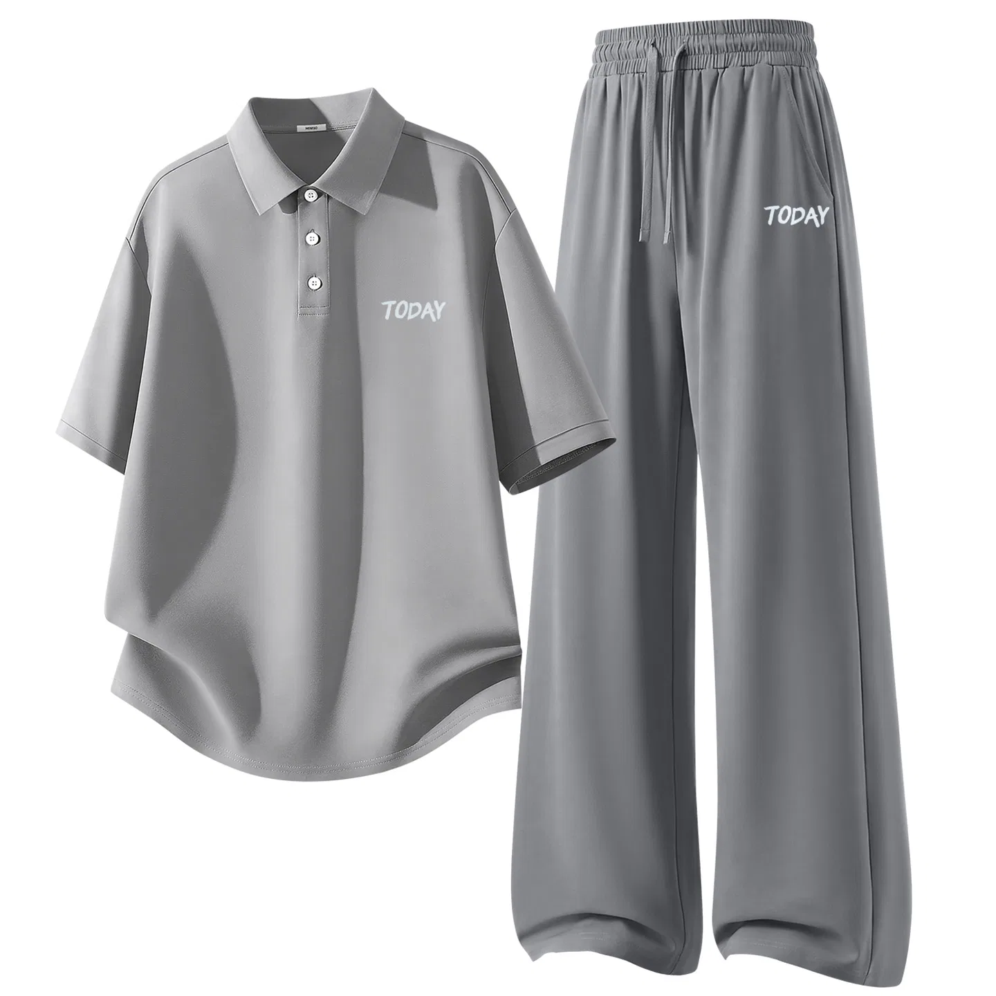 Детский спортивный комплект из двух предметов MINISO, Цвет Light Gray