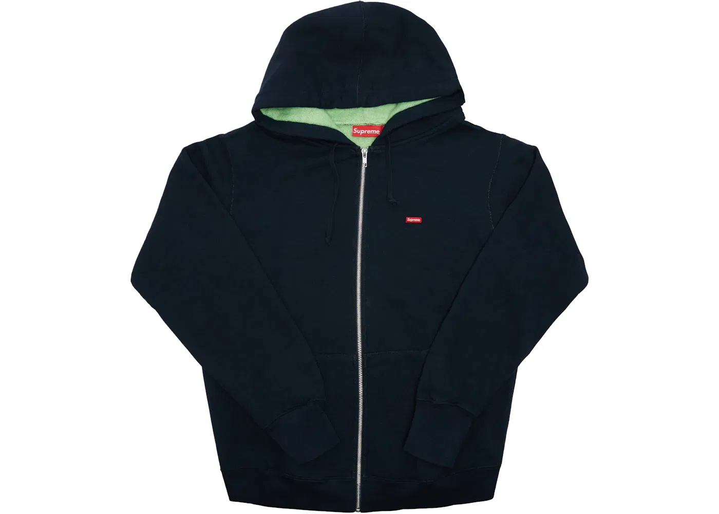 Мужская худи с контрастной молнией Supreme Sweatshirt, Navy