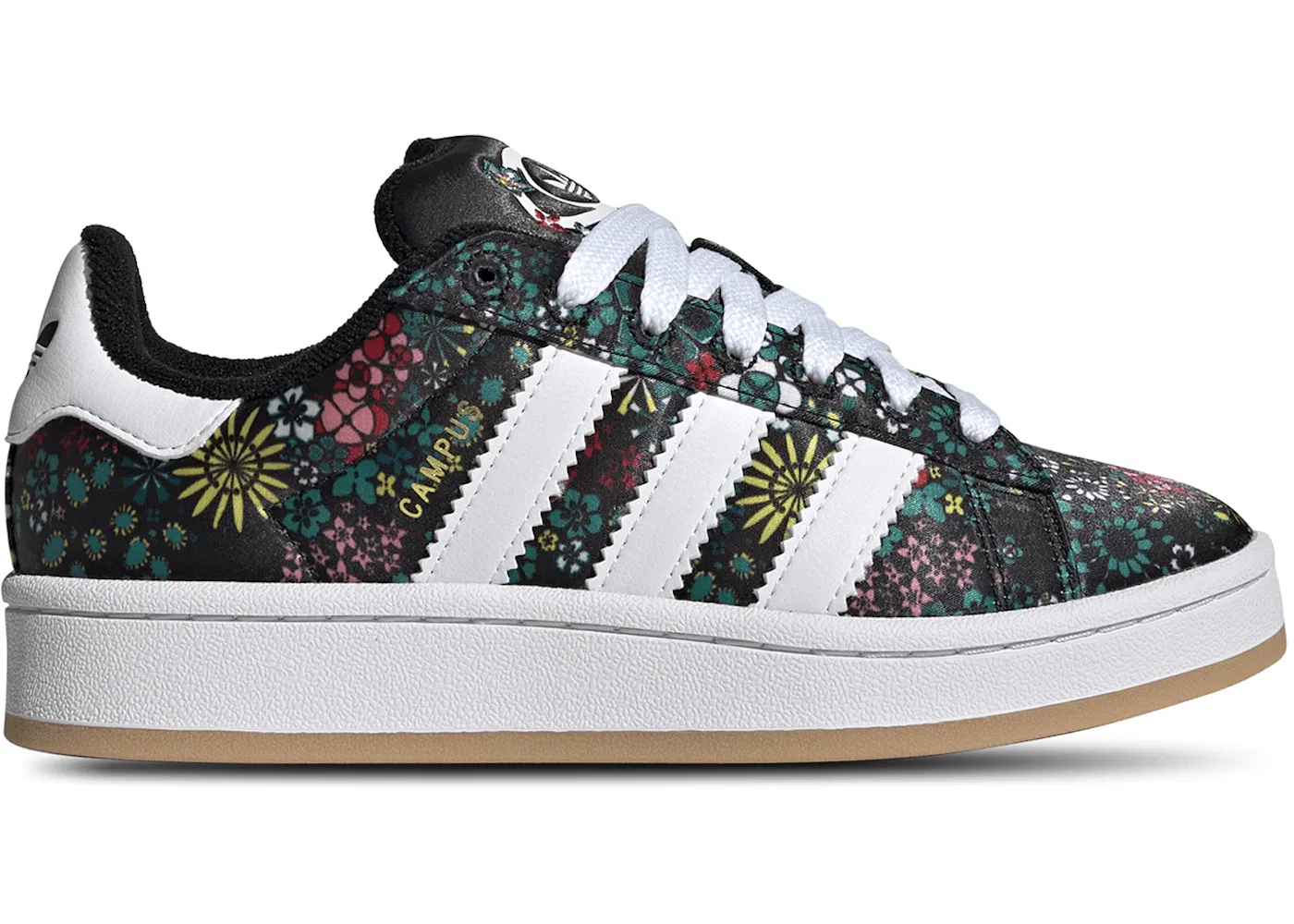 Детские кроссовки Lifestyle Adidas Campus 00s, Core Black/Cloud White/Gold Metallic