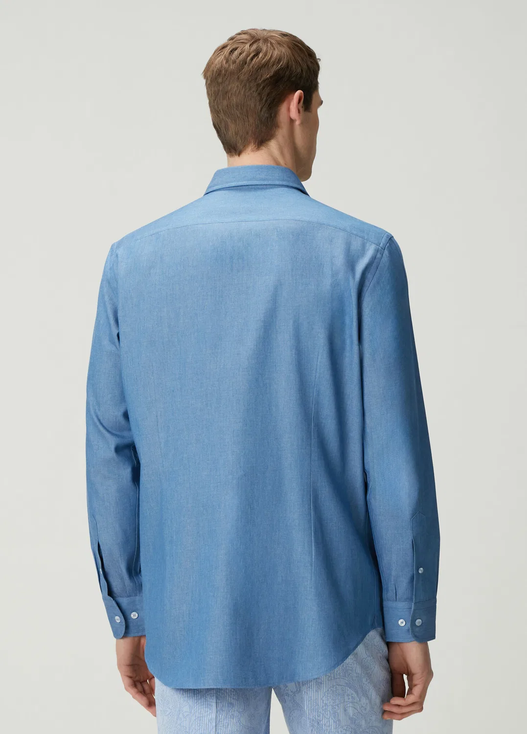 Джинсовая рубашка Etro, blue — фото 4