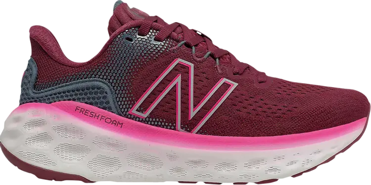 

Кроссовки New Balance Wmns Fresh Foam More v3 'Garnet Pink Glow', розовый