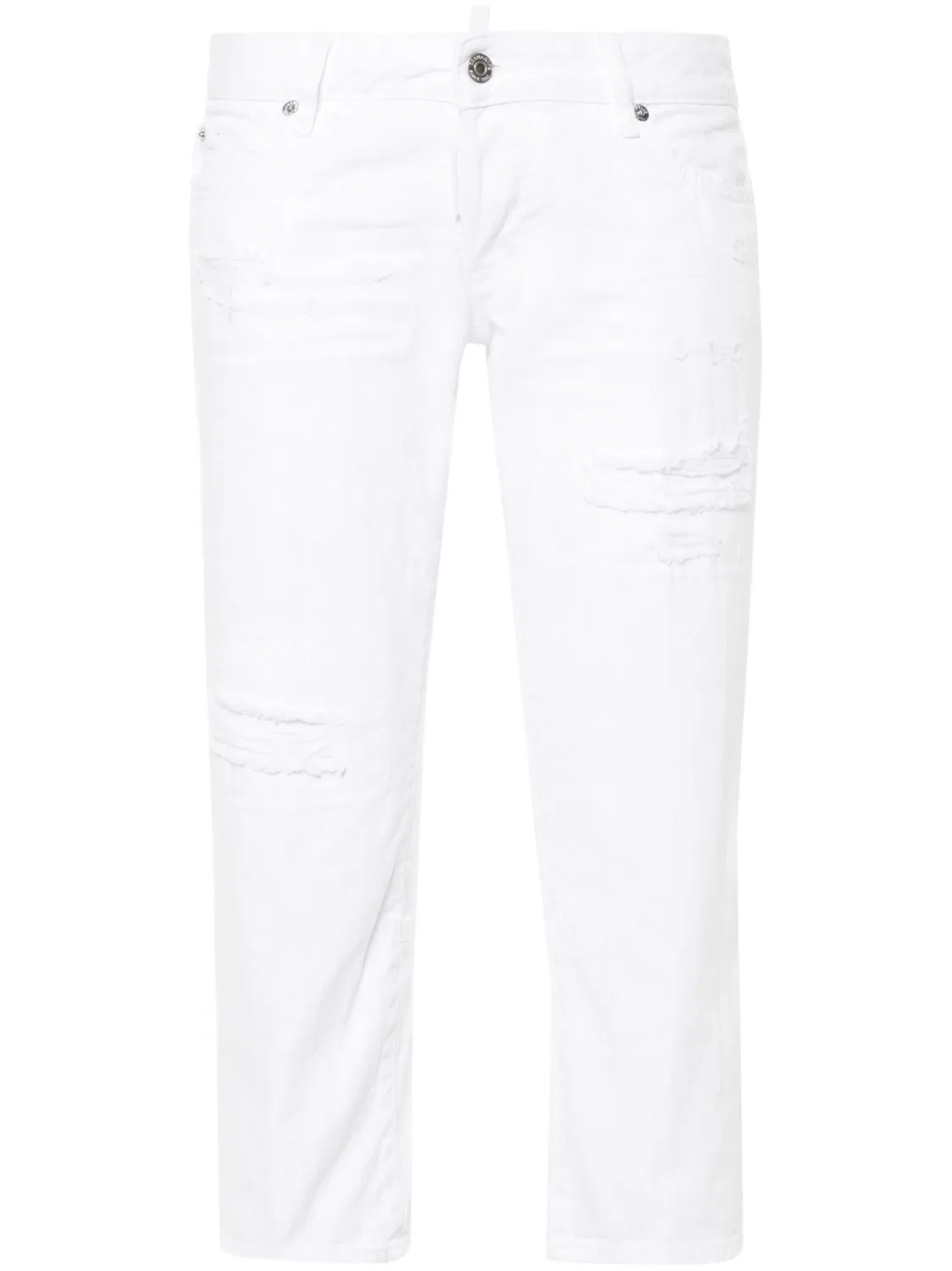Укороченные джинсы Capri DSQUARED2, белый