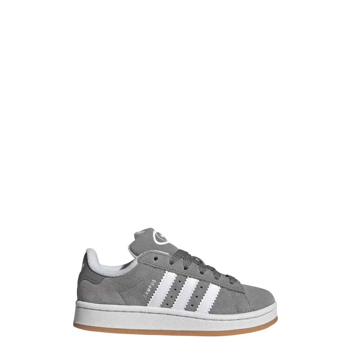 Детские кроссовки для мальчиков кожаные Campus adidas, Gris — фото 2