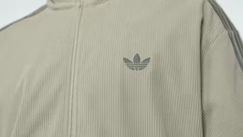 Мужская спортивная куртка из вельвета Firebird Adidas Originals, серебристо-серый — фото 2