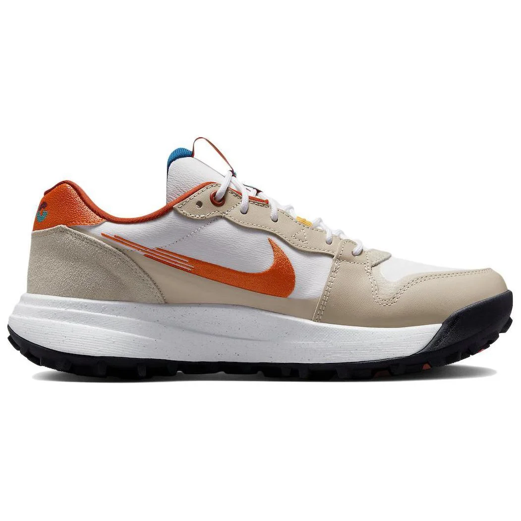 Кроссовки Nike ACG Lowcate, бежевый/оранжевый — фото 2