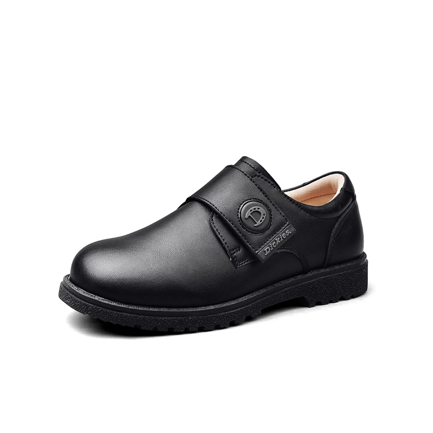 Детские кожаные туфли для малышей Bright Black Dickies, Bright Black — фото 3