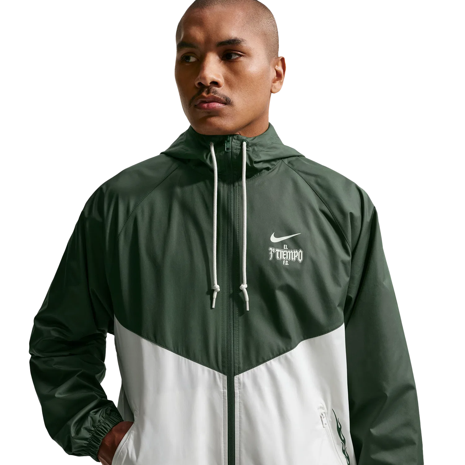 Мужская куртка ветрозащитная WR LND 26 Mexico Jacket Nike, Fir/Phantom — фото 3