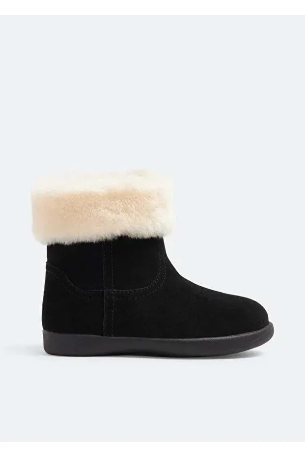 Детские ботинки для девочек с коротким каблуком Ugg, Black — фото 3