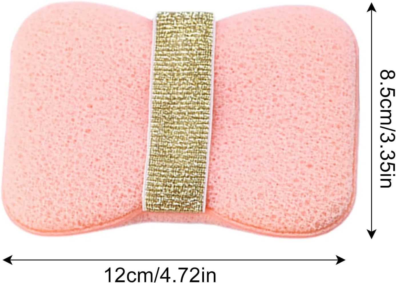 Мочалка для душа с дозатором мыла, 12 x 8,5 x 2 см Generisch — фото 2
