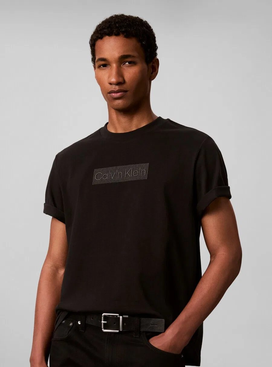 Рубашка Calvin Klein '20S' черного цвета — фото 3