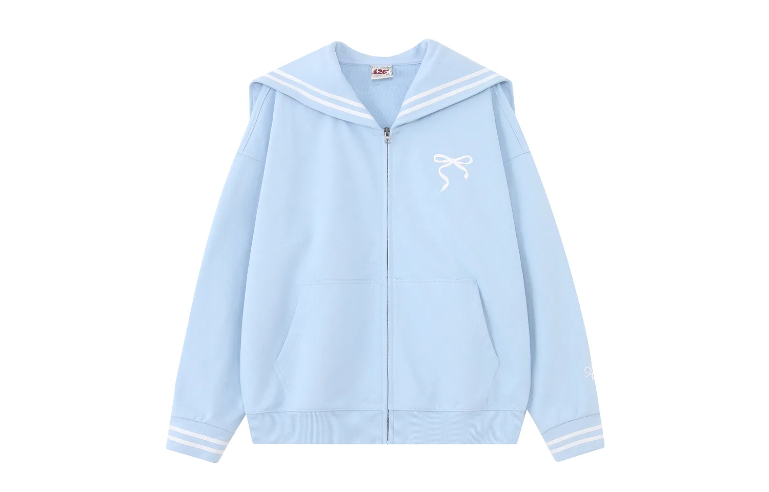 Детская толстовка унисекс с длинным рукавом F426, Light Blue