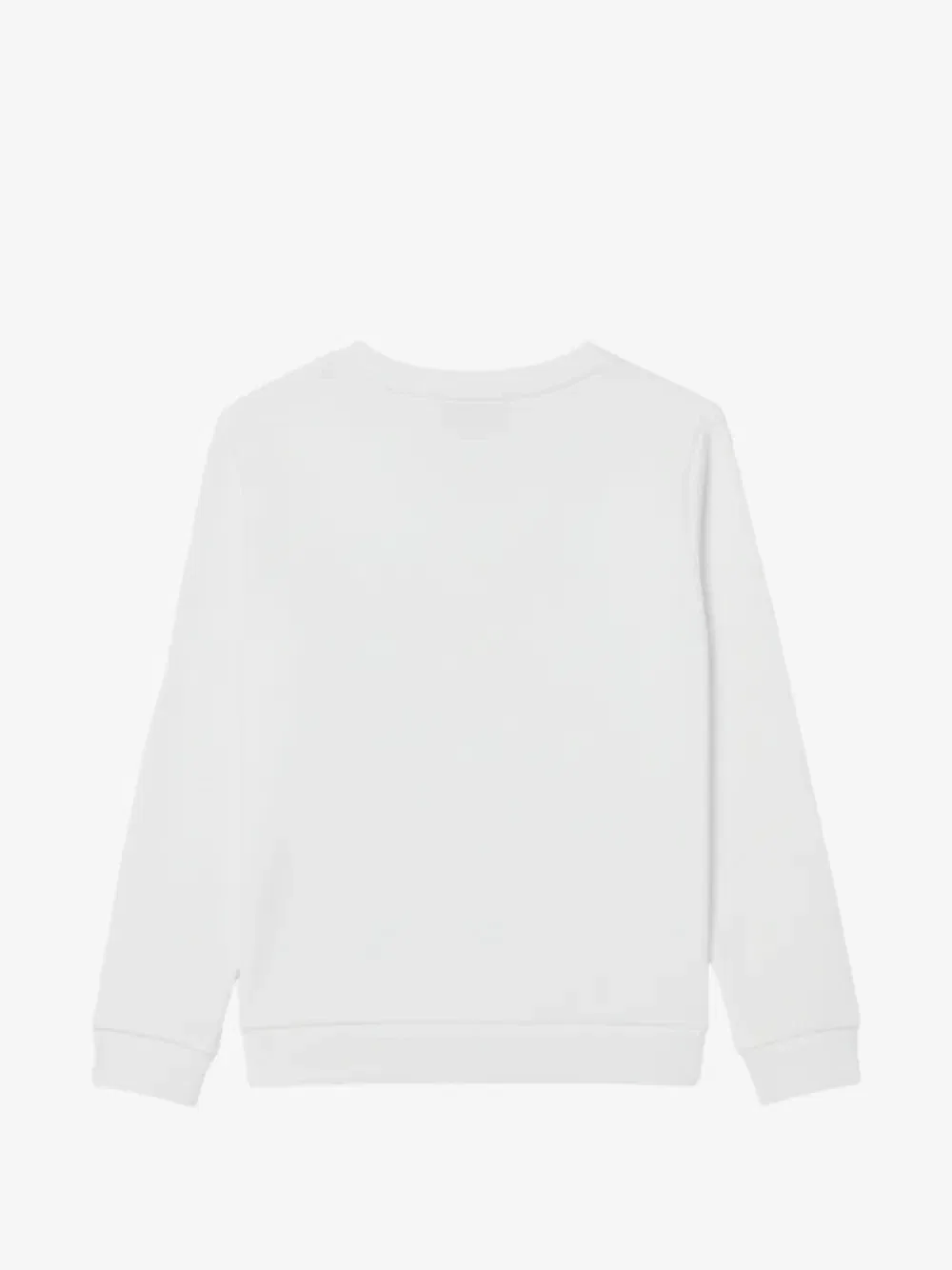 Свитер с нашивкой-логотипом Lacoste Kids, белый — фото 2