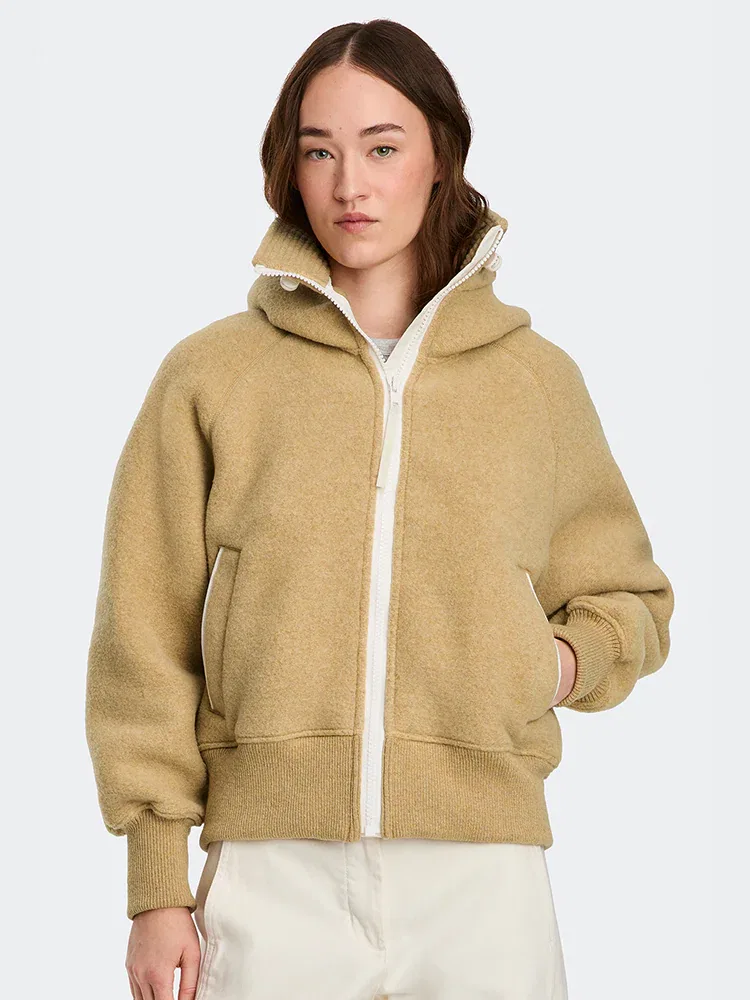 Жакет флисовый бомбер Chiliwax CANADA GOOSE, Melange Beige