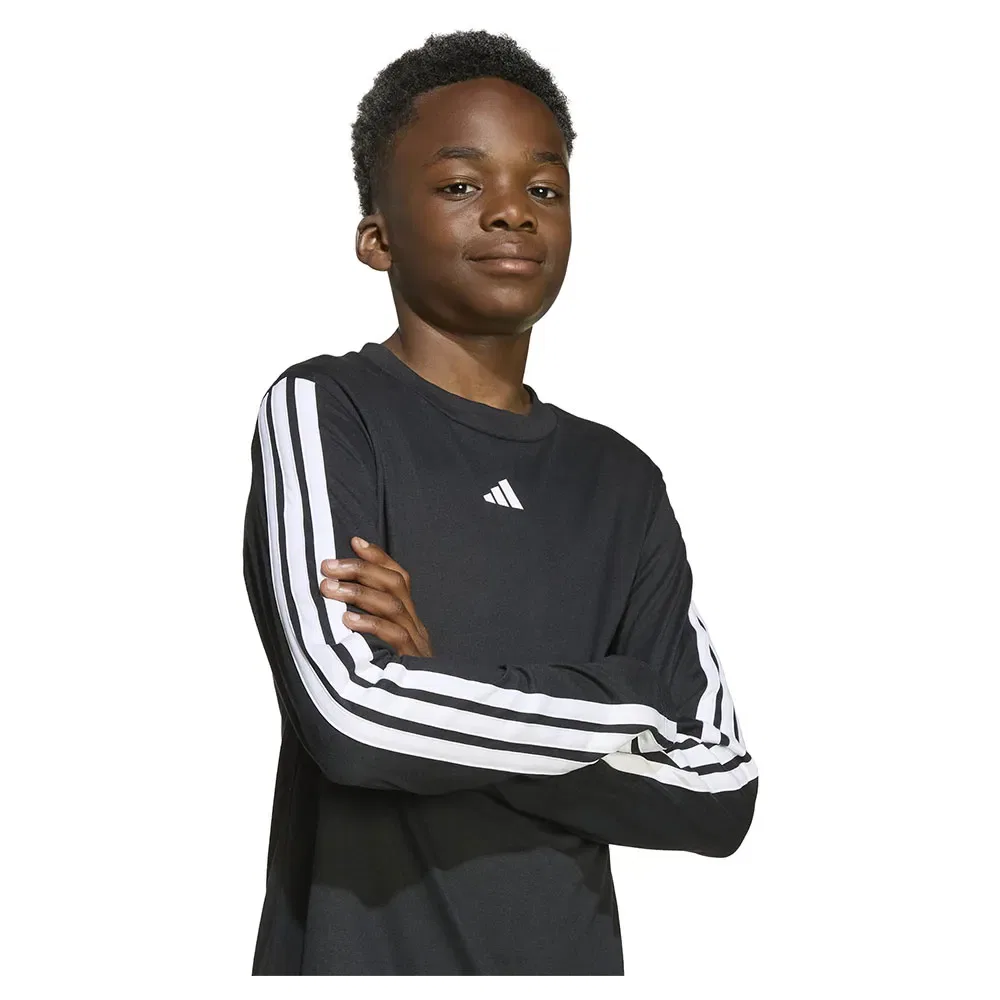 Футболка с длинным рукавом Train Essentials Adidas, черный — фото 4