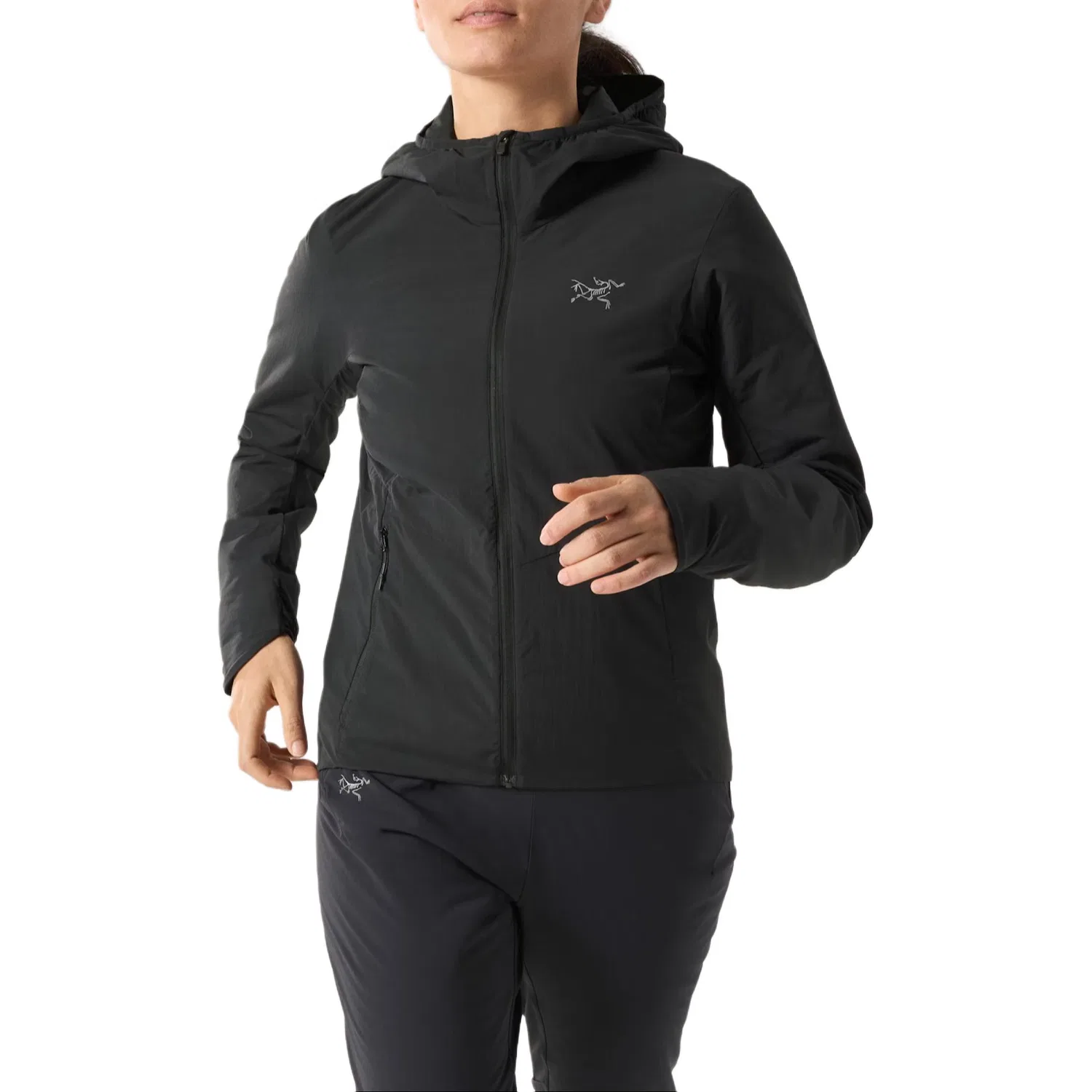 Женская пуховая куртка с наполнителем Arcteryx Norvan Puffer Jacket, Interstellar Purple/Phantasm Purple — фото 4
