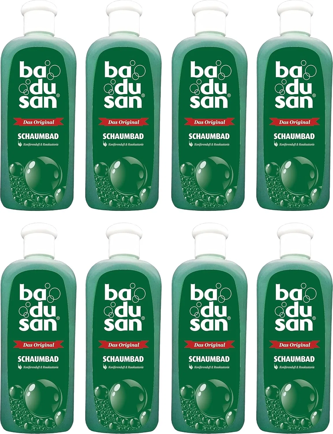 Пена для ванны Ba Du San, набор 8x500 мл, 4000 г, Хвойный аромат