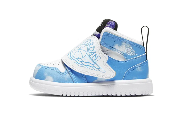 Детские кроссовки для малышей с классическим дизайном Jordan 1 Fearless, Sky 1 Fearless TD, Jordan