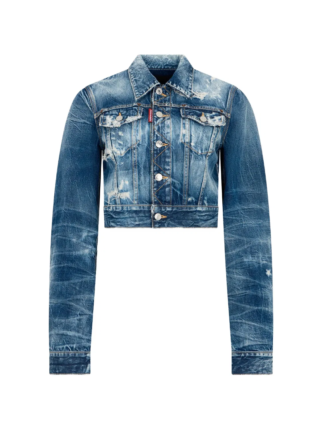 Джинсовая куртка Dean Dsquared2, синий