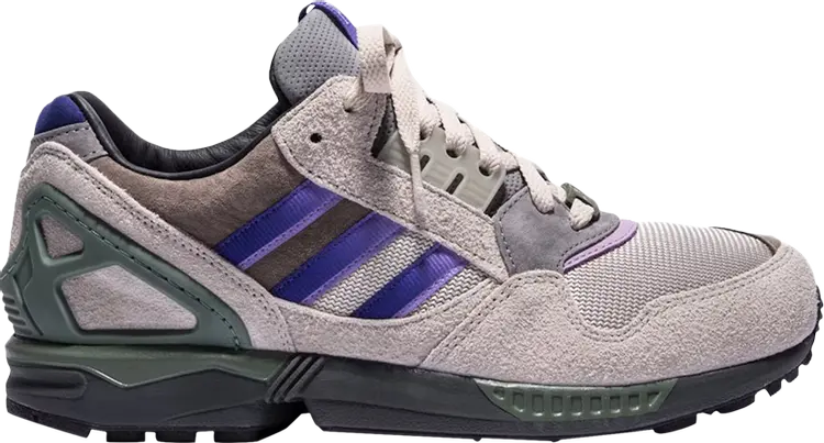 

Кроссовки Adidas Packer Shoes x ZX 9000 Consortium 'Meadow Violet', коричневый