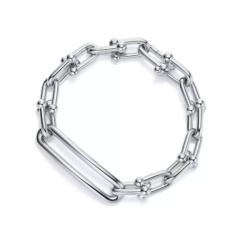 

Браслет Tiffany & Co. Elongated Link, серебро