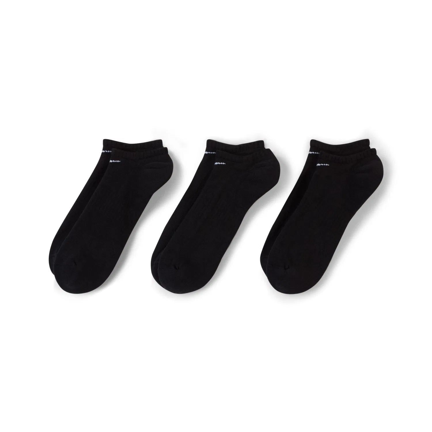 Мужские носки для тренировок с амортизацией Nike, Black/White — фото 4