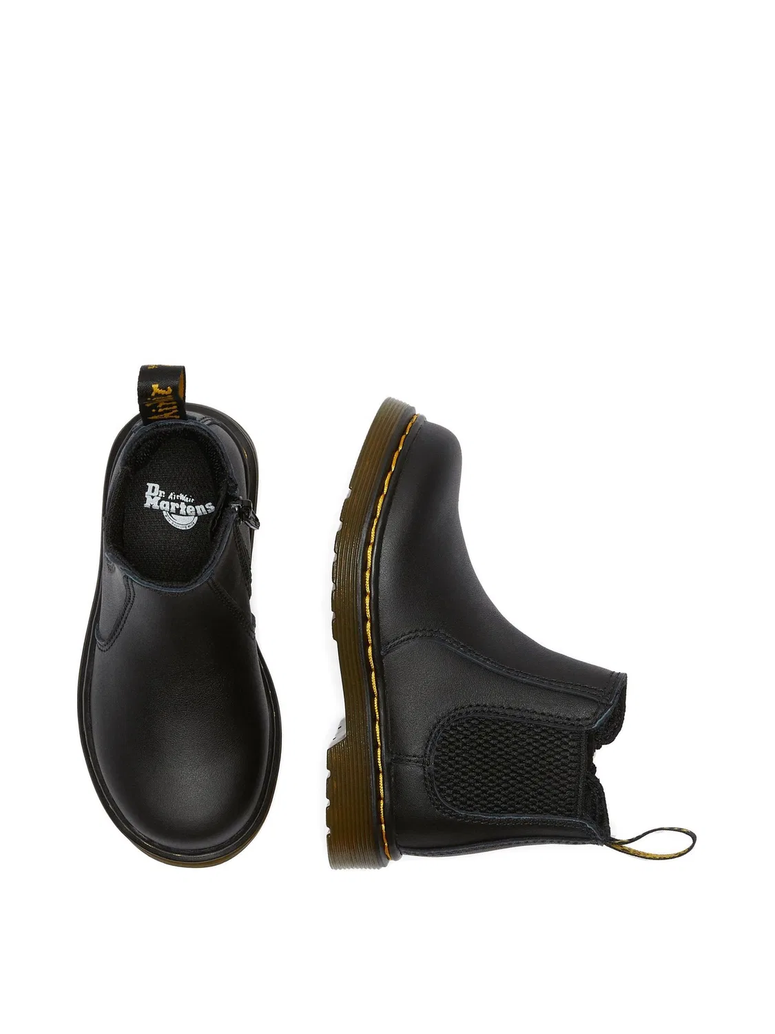 Ботинки Челси Dr. Martens 2976, детские, черные — фото 3