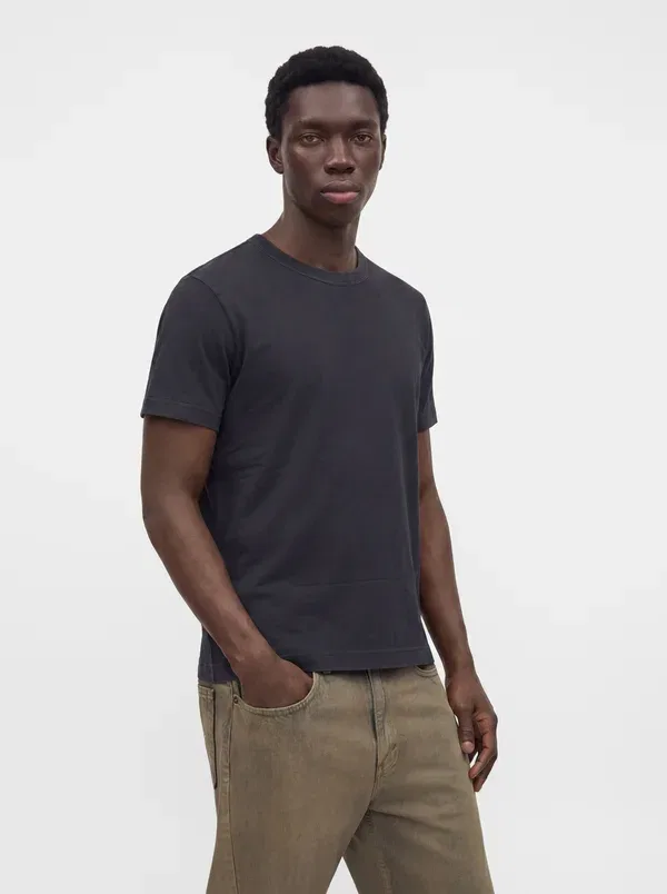 Футболка из хлопка Gap, черный — фото 4