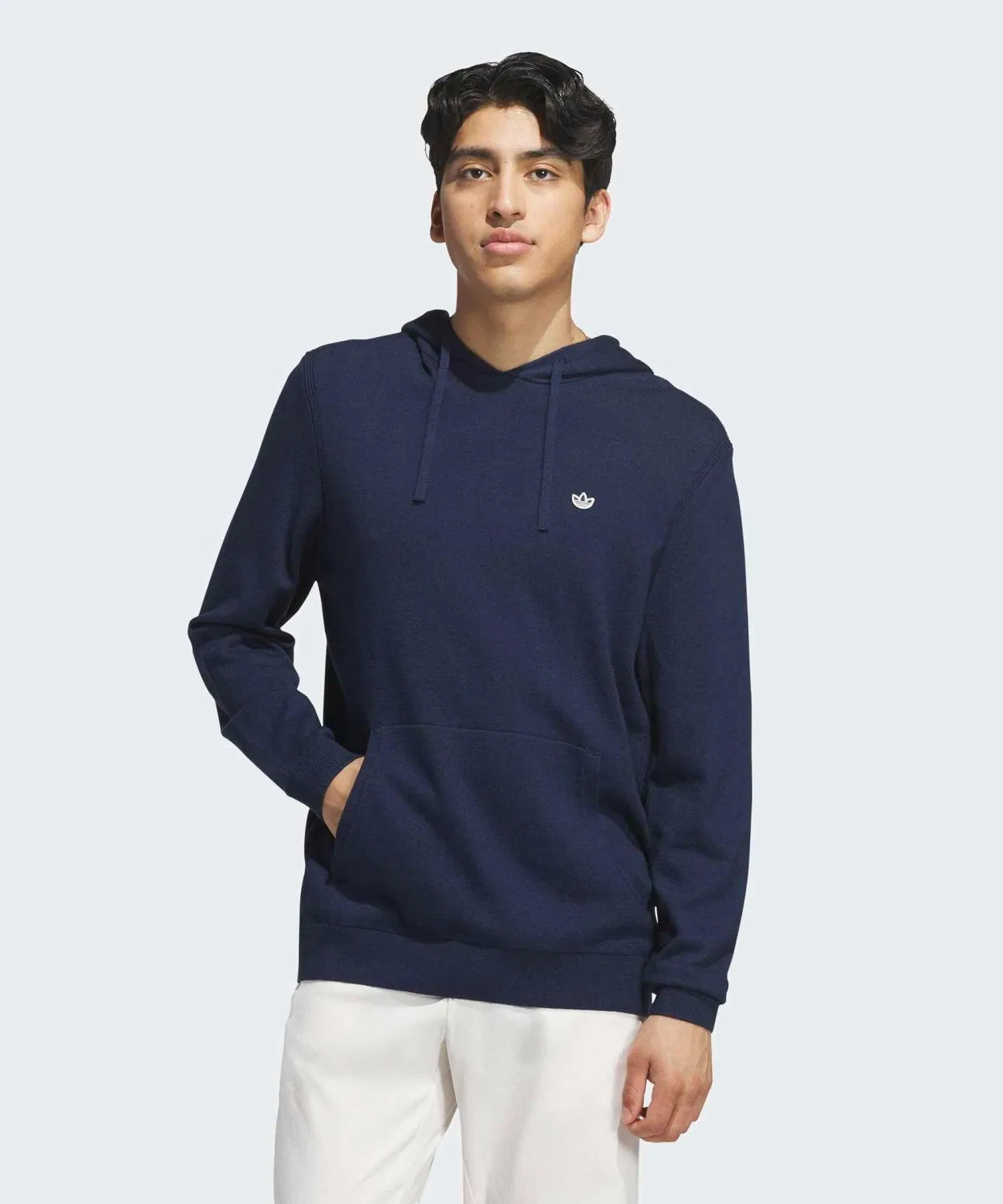 Мужской худи с кашемиром, с длинным рукавомAdidas, Blue