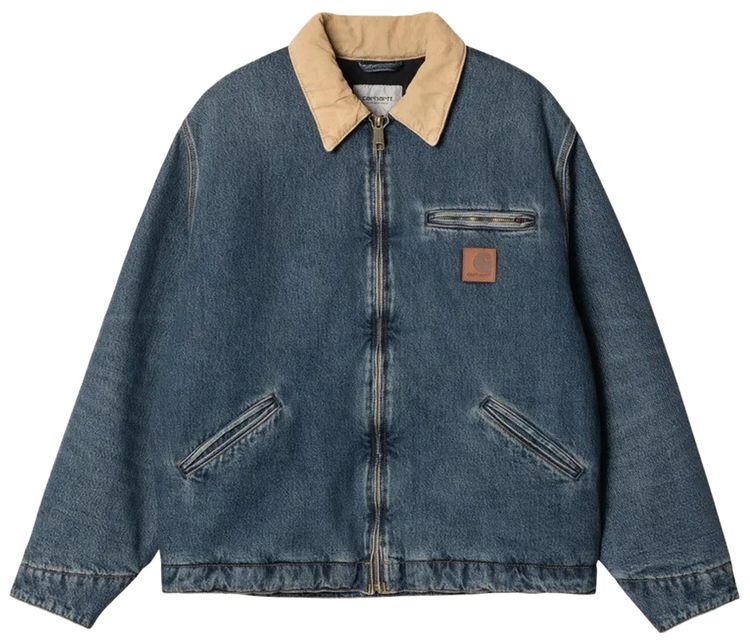 

Куртка Carhartt WIP OG Detroit Jacket 'Blue/Black', синий