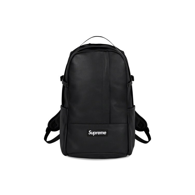

Рюкзак Supreme Leather Backpack, черный