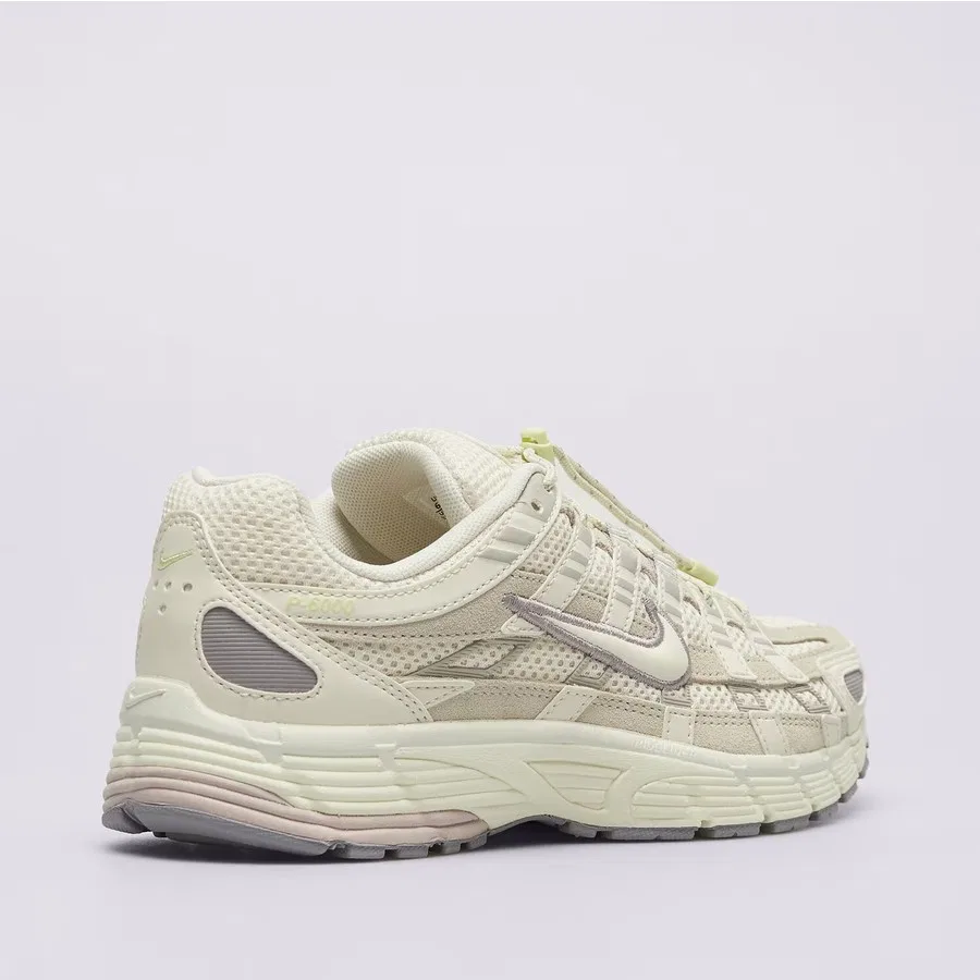 Кроссовки повседневные с шнуровкой P-6000 Premium Sportswear Nike, Бело-кремовый — фото 3