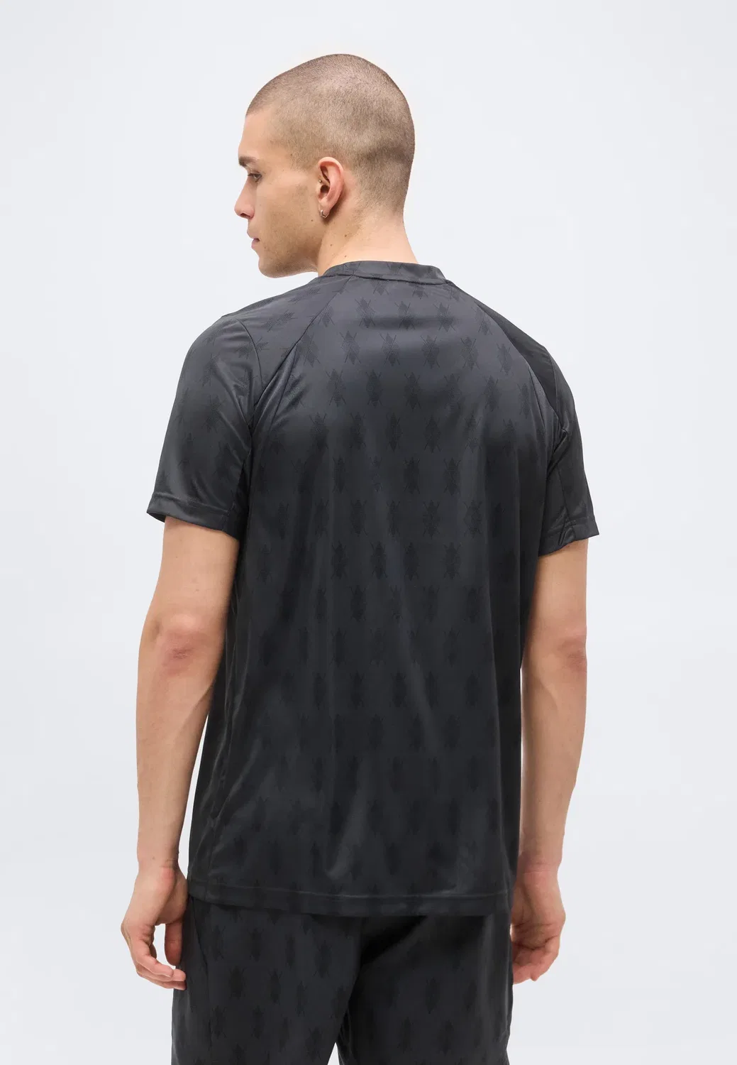Клубная футболка - спортивная футболка Adidas Performance, Carbon/Black — фото 3