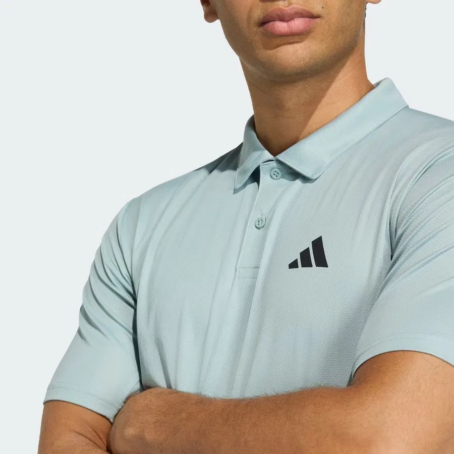 Поло из полиэстера с длинным рукавом Workout Essentials Base adidas, Wonder Sage — фото 4