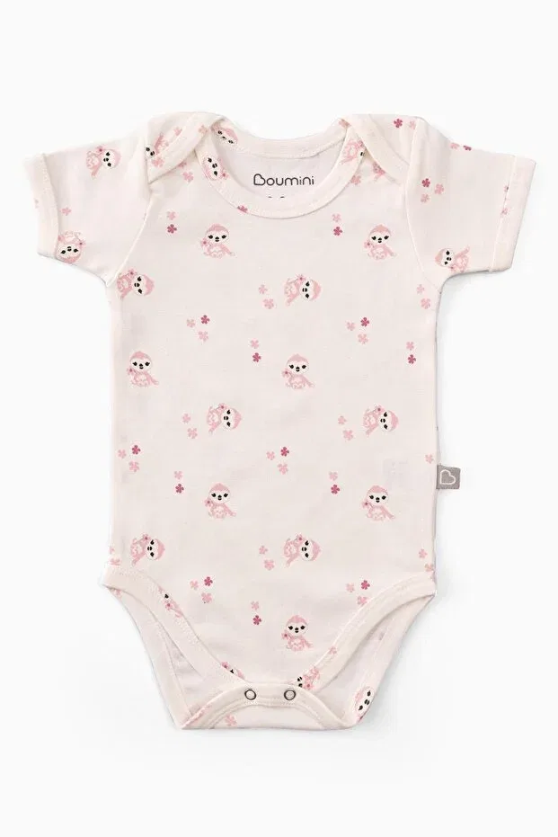 Детское боди для новорожденных хлопковое Boumini, Pink — фото 2