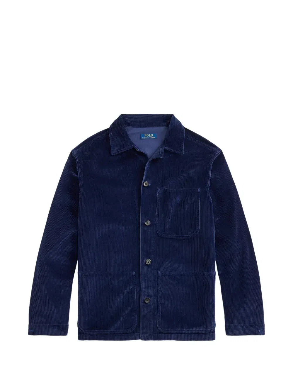 Рубашка-куртка из вельвета POLO RALPH LAUREN, синий