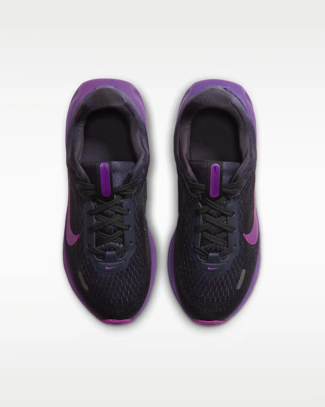 Кроссовки подростковые Nike Stellar Ride, черный/фиолетовый — фото 3