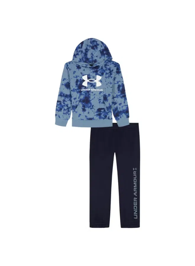 Комплект детский с принтом Under Armour, синий