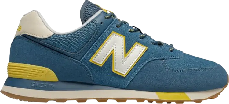 

Кроссовки New Balance 574 'Dark Blue Gum', синий