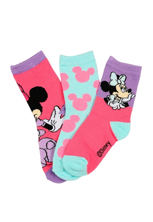 Носки комплект 6 пар Minnie Mouse Mickey & Minnie, мультиколор — фото 3