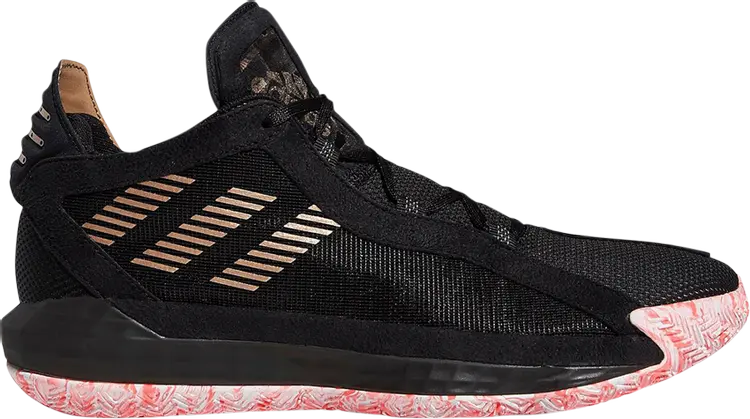 

Кроссовки Adidas Dame 6 'Signal Pink', розовый