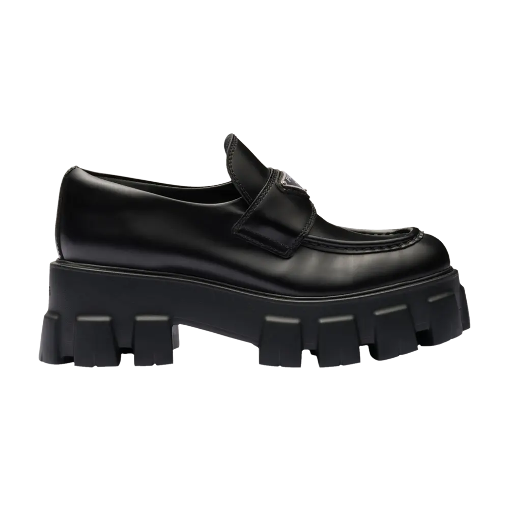 Лоферы Prada Wmns Monolith, черный